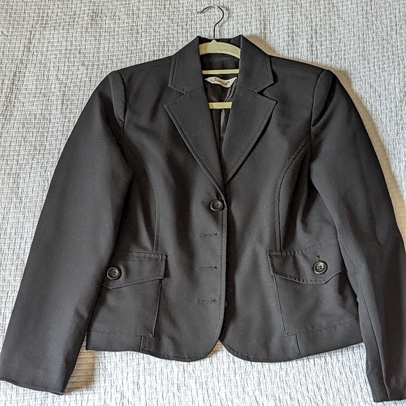Women's Jessica Petite Blazer in Black  Sz 10 - Picture 1 of 6